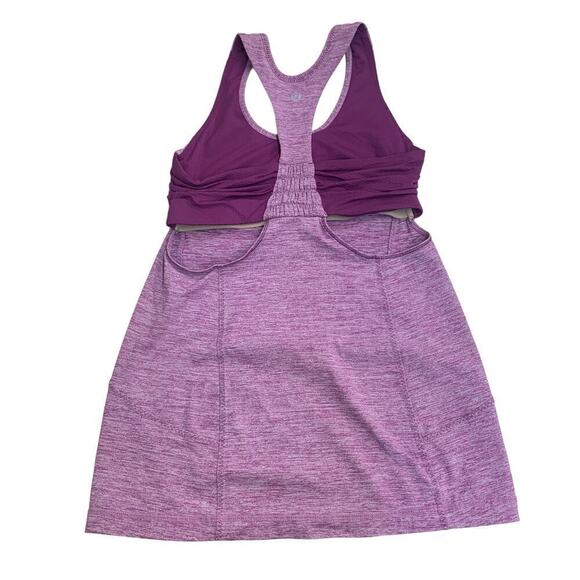 Lululemon Turbo Athletic Women's Tank Top Heathered Dewberry Purple Size 4 - Picture 6 of 10